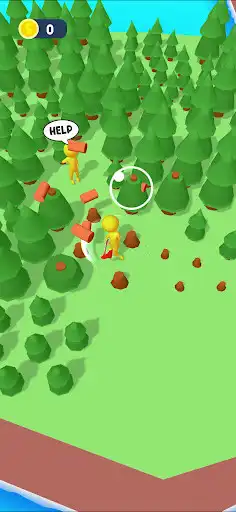 Play Lumberjack Hero as an online game Lumberjack Hero with UptoPlay