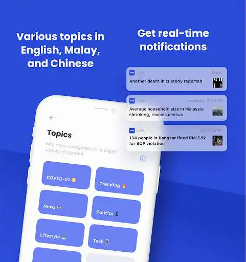 Play Lumi News: Fast  Easy to Use as an online game Lumi News: Fast  Easy to Use with UptoPlay