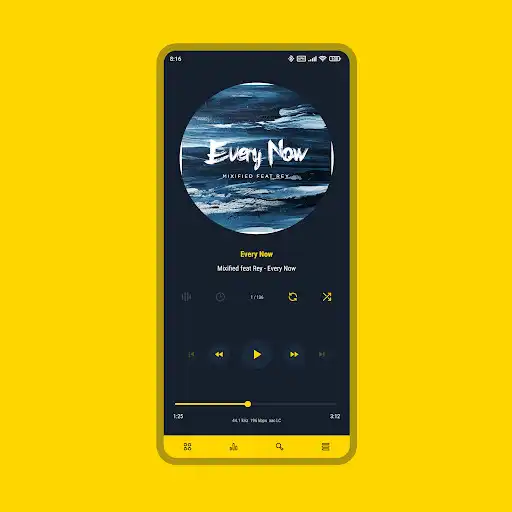 Play Luminous Black - Poweramp Skin as an online game Luminous Black - Poweramp Skin with UptoPlay