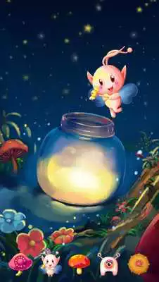 Play Luminous forest GO Theme Play Luminous forest GO Theme