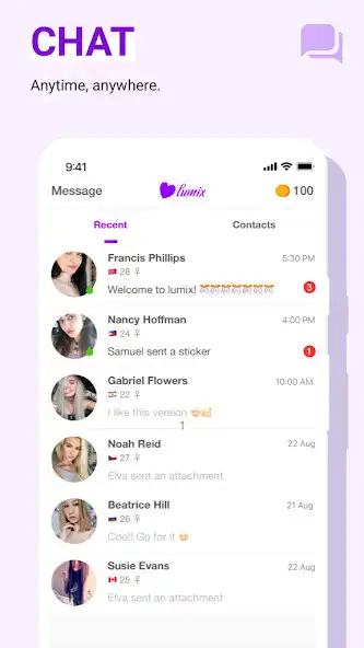 Play Lumix - video chat online as an online game Lumix - video chat online with UptoPlay