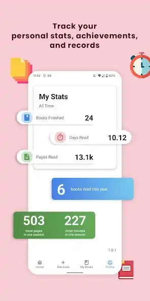 Play Luna - Book  Reading Tracker as an online game Luna - Book  Reading Tracker with UptoPlay