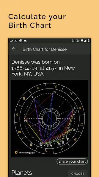 Play Luna: Horoscope and Birth Chart as an online game Luna: Horoscope and Birth Chart with UptoPlay