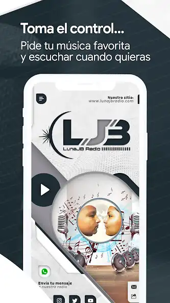 Play LunaJB Radio as an online game LunaJB Radio with UptoPlay