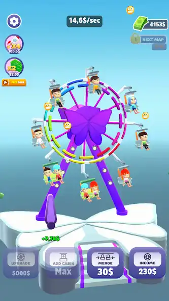 Play Lunapark Clicker Idle: For Fun  and enjoy Lunapark Clicker Idle: For Fun with UptoPlay