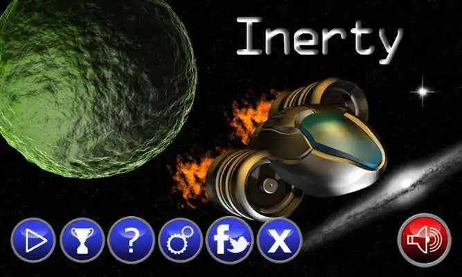 Play Lunar lander : Inerty