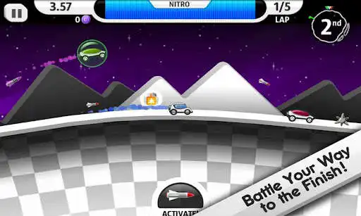 Play Lunar Racer as an online game Lunar Racer with UptoPlay