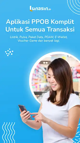 Play Lunasin - Pulsa,Listrik  PPOB  and enjoy Lunasin - Pulsa,Listrik  PPOB with UptoPlay