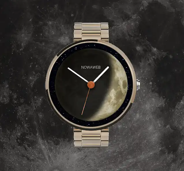 Play LunaWatch - Moon Watch Face  and enjoy LunaWatch - Moon Watch Face with UptoPlay