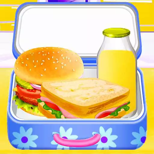 Play Lunchbox - School Cooking Game, Color by Number APK