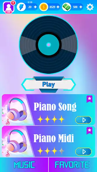 Play Lunomosik Piano Game  and enjoy Lunomosik Piano Game with UptoPlay