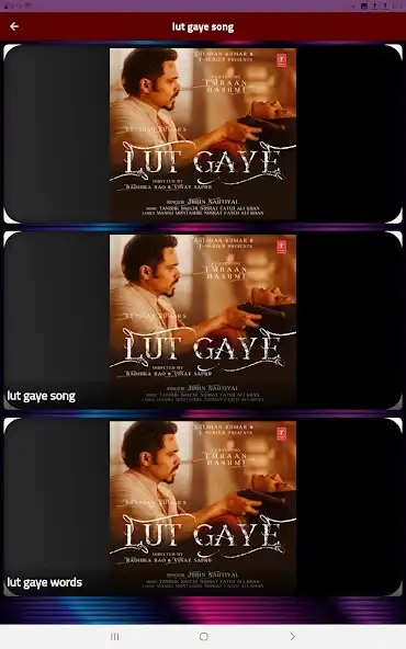 Play lut gaye song  and enjoy lut gaye song with UptoPlay
