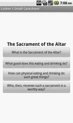 Play Luthers Small Catechism