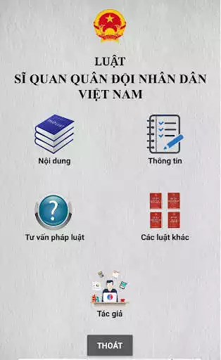 Play Luật Sĩ Quan Quân Đội Nhân Dân Việt Nam  and enjoy Luật Sĩ Quan Quân Đội Nhân Dân Việt Nam with UptoPlay