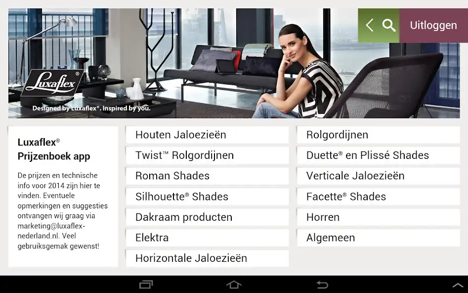 Play Luxaflex Prijzenboek as an online game Luxaflex Prijzenboek with UptoPlay