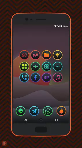 Play Lux Dark: gradient icons as an online game Lux Dark: gradient icons with UptoPlay