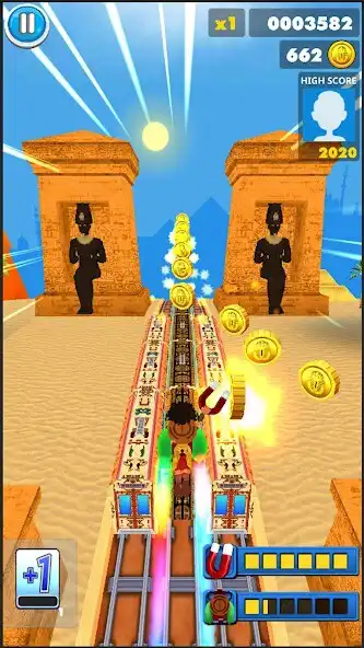 Play Luxor Subway as an online game Luxor Subway with UptoPlay