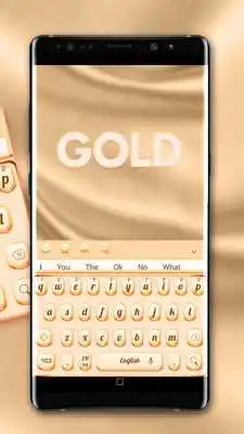 Play Luxurious Gold Keyboard
