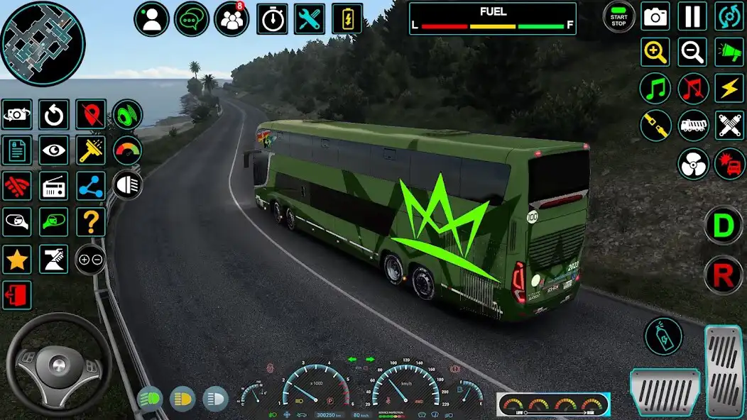 Play luxury Bus Driving : Bus Games as an online game luxury Bus Driving : Bus Games with UptoPlay