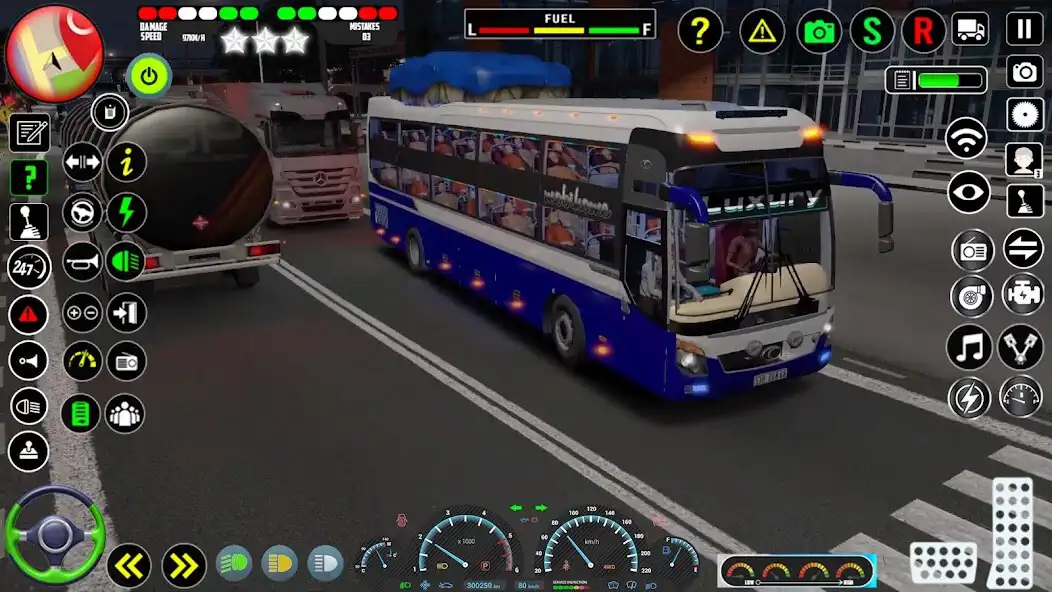Play Luxury Bus Simulator Bus Game as an online game Luxury Bus Simulator Bus Game with UptoPlay