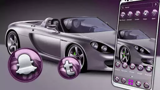 Play Luxury Car Launcher Theme as an online game Luxury Car Launcher Theme with UptoPlay