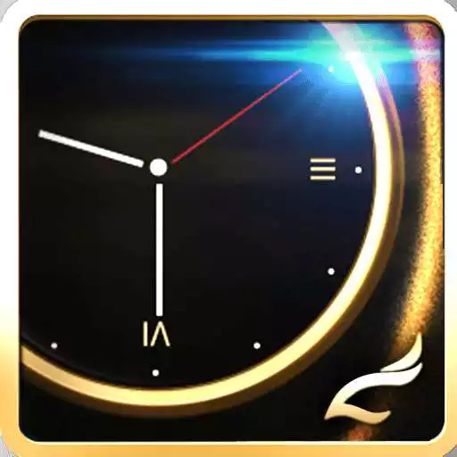 Free play online Luxury Clock CM Launcher Theme  APK