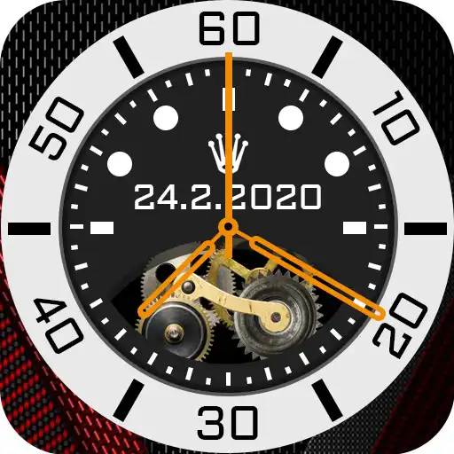 Play Luxury Clock Live Wallpaper APK
