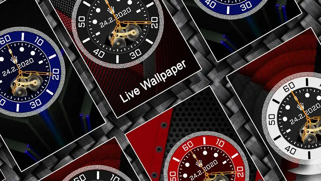 Play Luxury Clock Live Wallpaper  and enjoy Luxury Clock Live Wallpaper with UptoPlay