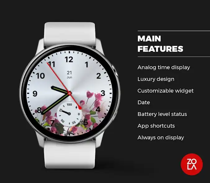 Play Luxury Floral Watch Face as an online game Luxury Floral Watch Face with UptoPlay