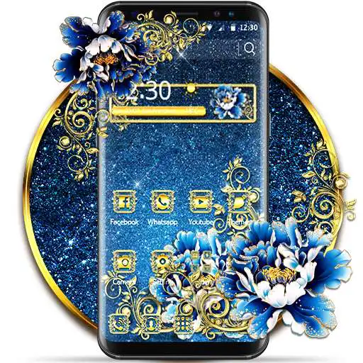 Free play online Luxury Flower Theme APK