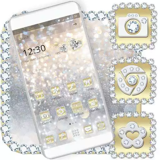 Free play online Luxury Gold Silver Launcher Theme APK Free play online Luxury Gold Silver Launcher Theme APK