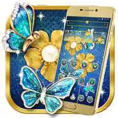 Free play online Luxury Gold Sparkling Butterflies Theme APK Free play online Luxury Gold Sparkling Butterflies Theme APK