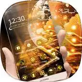 Free play online Luxury Gold Technology Theme APK