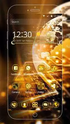 Play Luxury Gold Technology Theme Play Luxury Gold Technology Theme