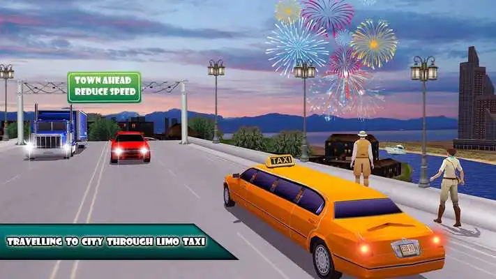 Play Luxury Limo Cab Driving Legend