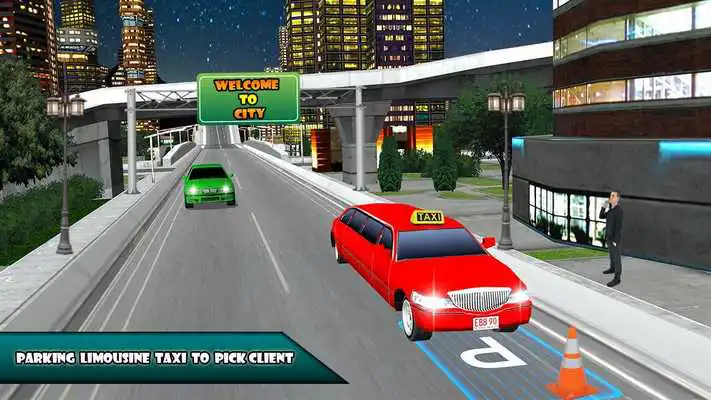 Play Luxury Limo Cab Driving Legend
