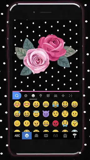 Play Luxury Pink Rose Keyboard Theme as an online game Luxury Pink Rose Keyboard Theme with UptoPlay
