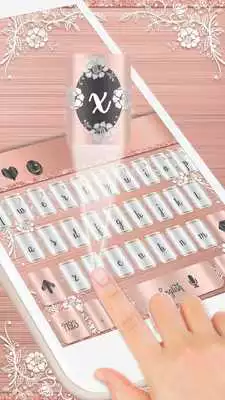 Play Luxury Rose Gold Keyboard Theme Play Luxury Rose Gold Keyboard Theme