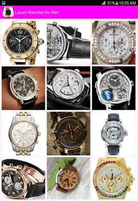 Play Luxury Watches for Men