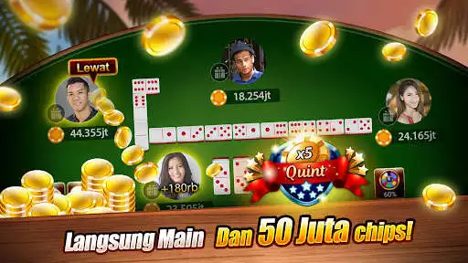 Play LUXY Domino Gaple QiuQiu Poker  and enjoy LUXY Domino Gaple QiuQiu Poker with UptoPlay