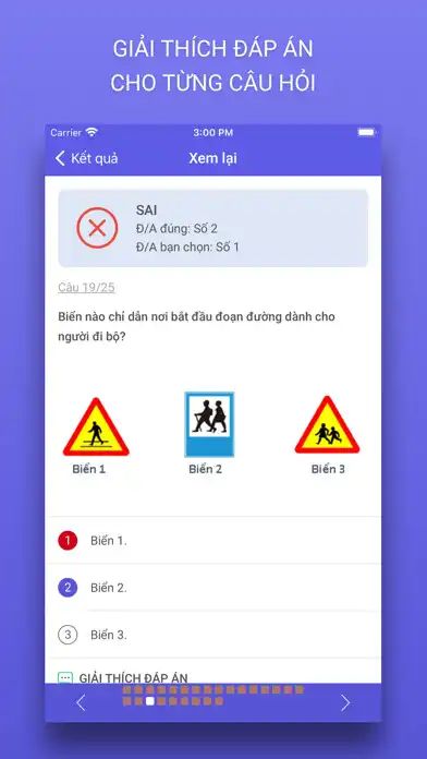 Play Luyện Thi Bằng Lái Xe Máy A1 as an online game Luyện Thi Bằng Lái Xe Máy A1 with UptoPlay