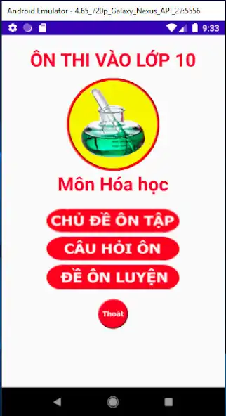 Play Luyện thi trắc nghiệm môn Hóa   and enjoy Luyện thi trắc nghiệm môn Hóa  with UptoPlay