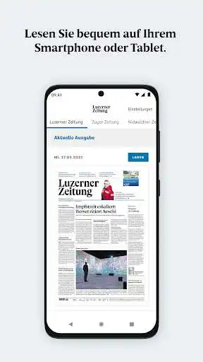 Play Luzerner Zeitung E-Paper  and enjoy Luzerner Zeitung E-Paper with UptoPlay