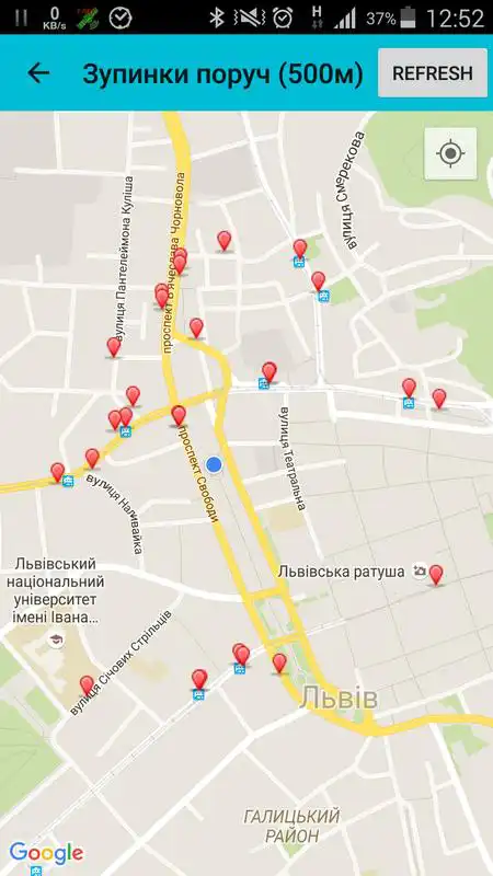 Play Lviv transport Online tracker