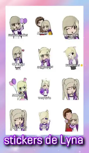 Play Lyna stickers para Whatsapp  and enjoy Lyna stickers para Whatsapp with UptoPlay
