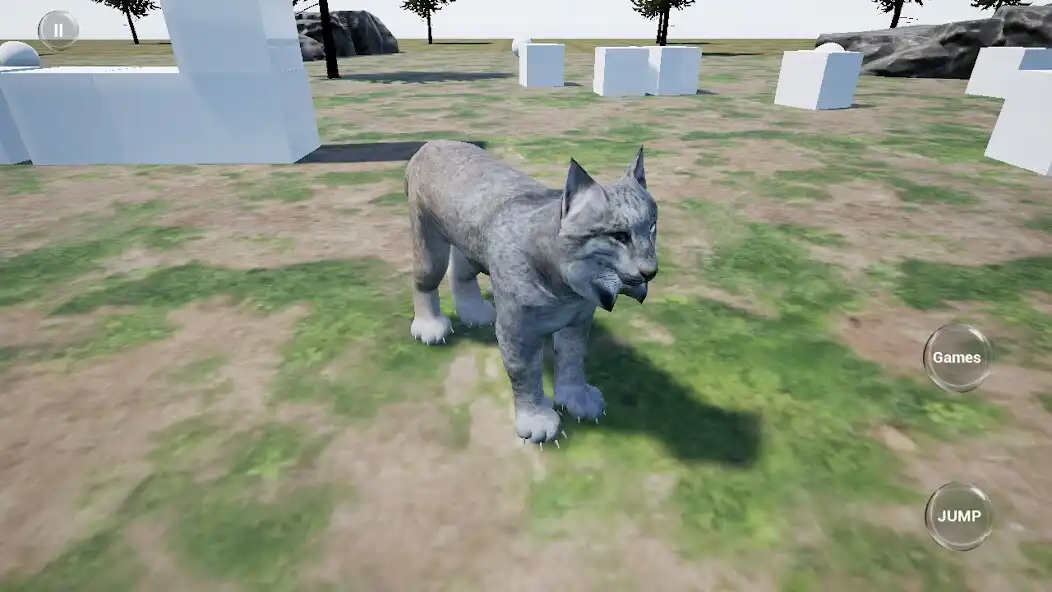 Play Lynx Cat Runner Simulator as an online game Lynx Cat Runner Simulator with UptoPlay
