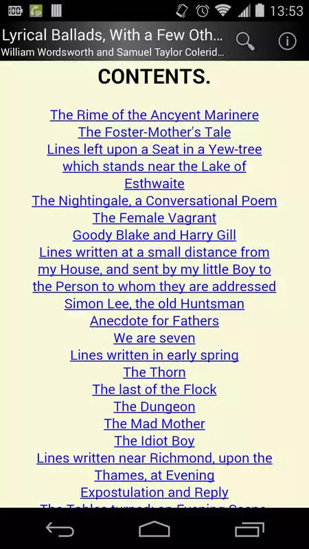 Play Lyrical Ballads