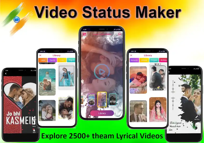 Play Lyrical.ly Video Status Maker  and enjoy Lyrical.ly Video Status Maker with UptoPlay