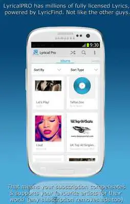 Play LyricalPro Music Lyrics Player