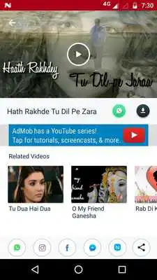 Play Lyrical Video status for WhatsApp 2018
